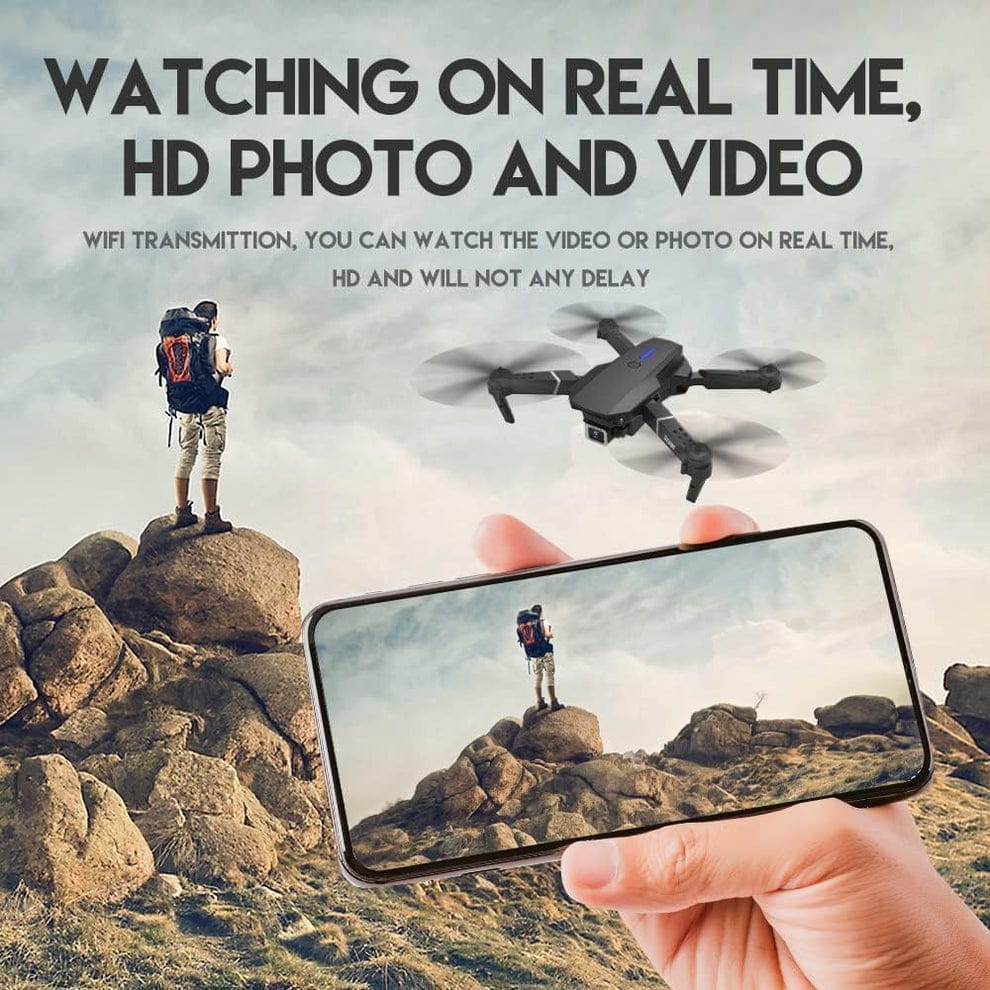 E88 Drone – Compact. Powerful. Easy to Fly.
