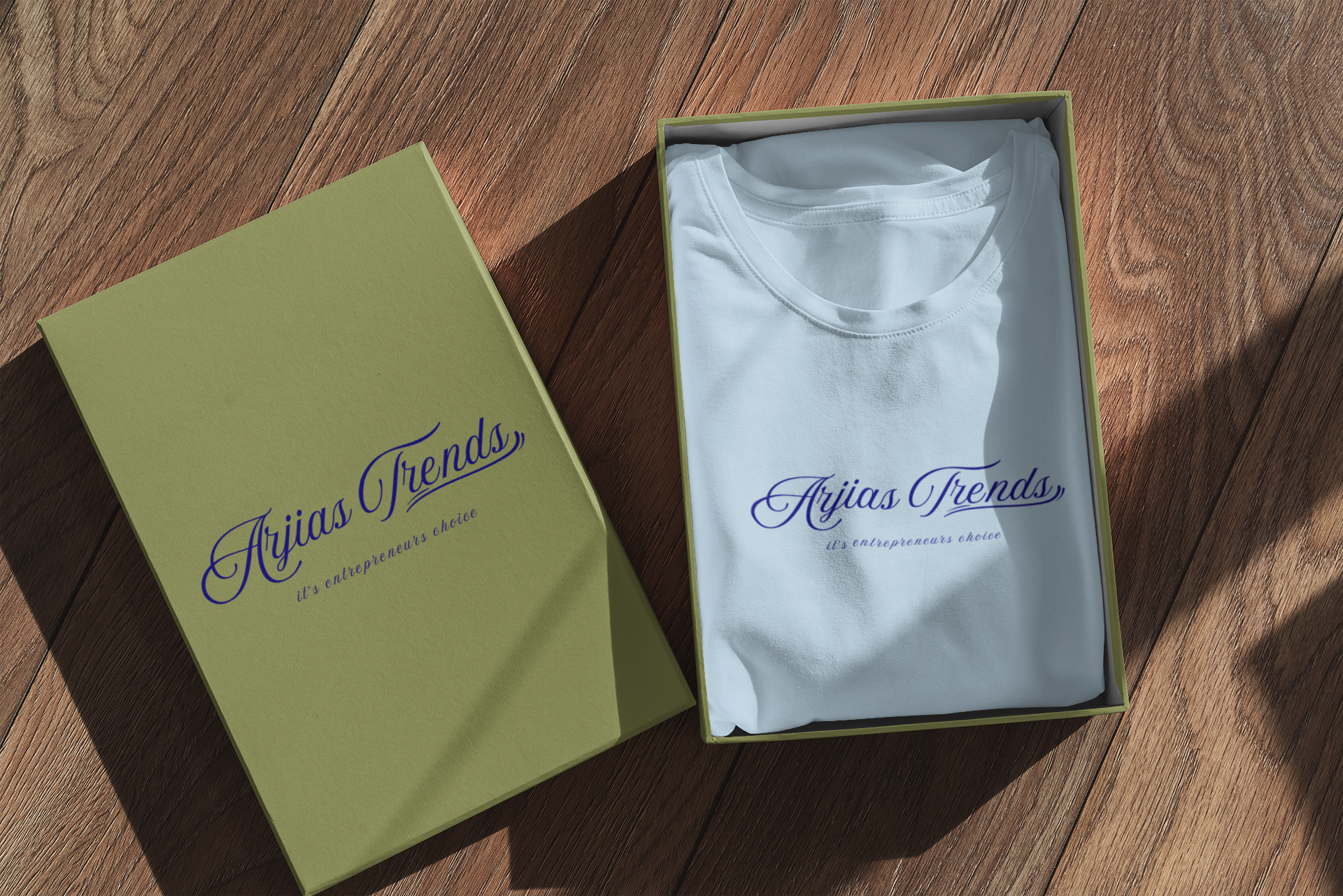 ARJIAS TRENDS.The Go-Getter Tee – 180 GSM Cotton Comfort.0098