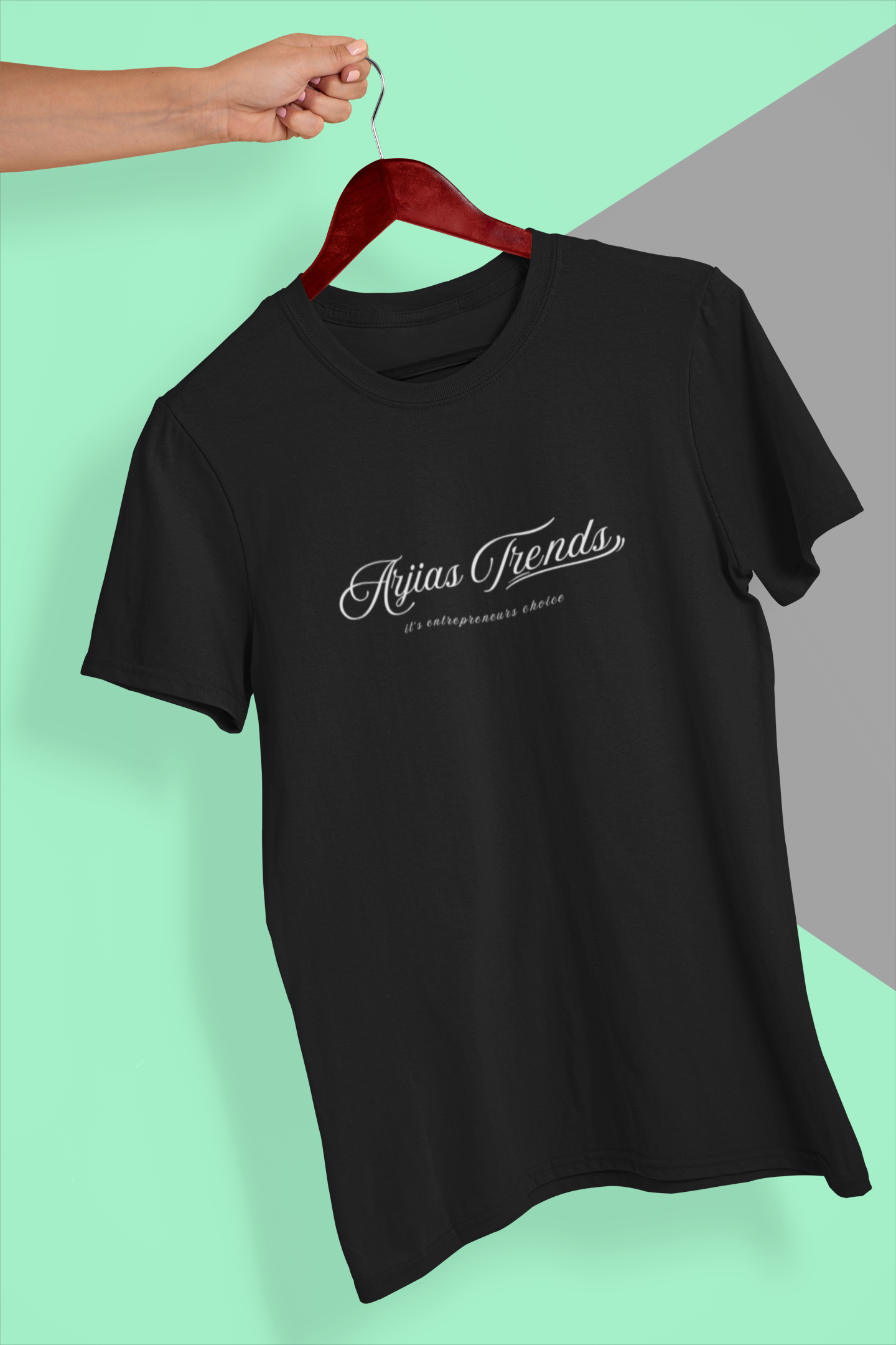 ARJIAS TRENDS.The Visionary Stretch Tee – Built for Bold Moves.0095