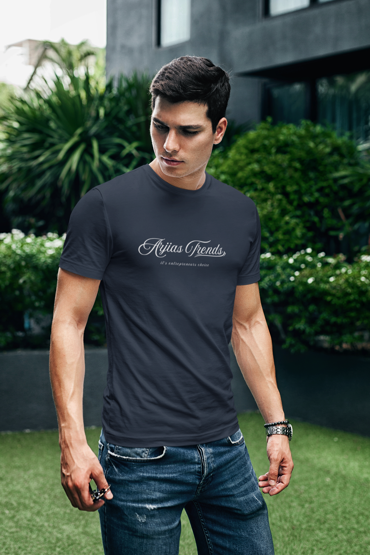 ARJIAS TRENDS.The Visionary Stretch Tee – Built for Bold Moves.0096